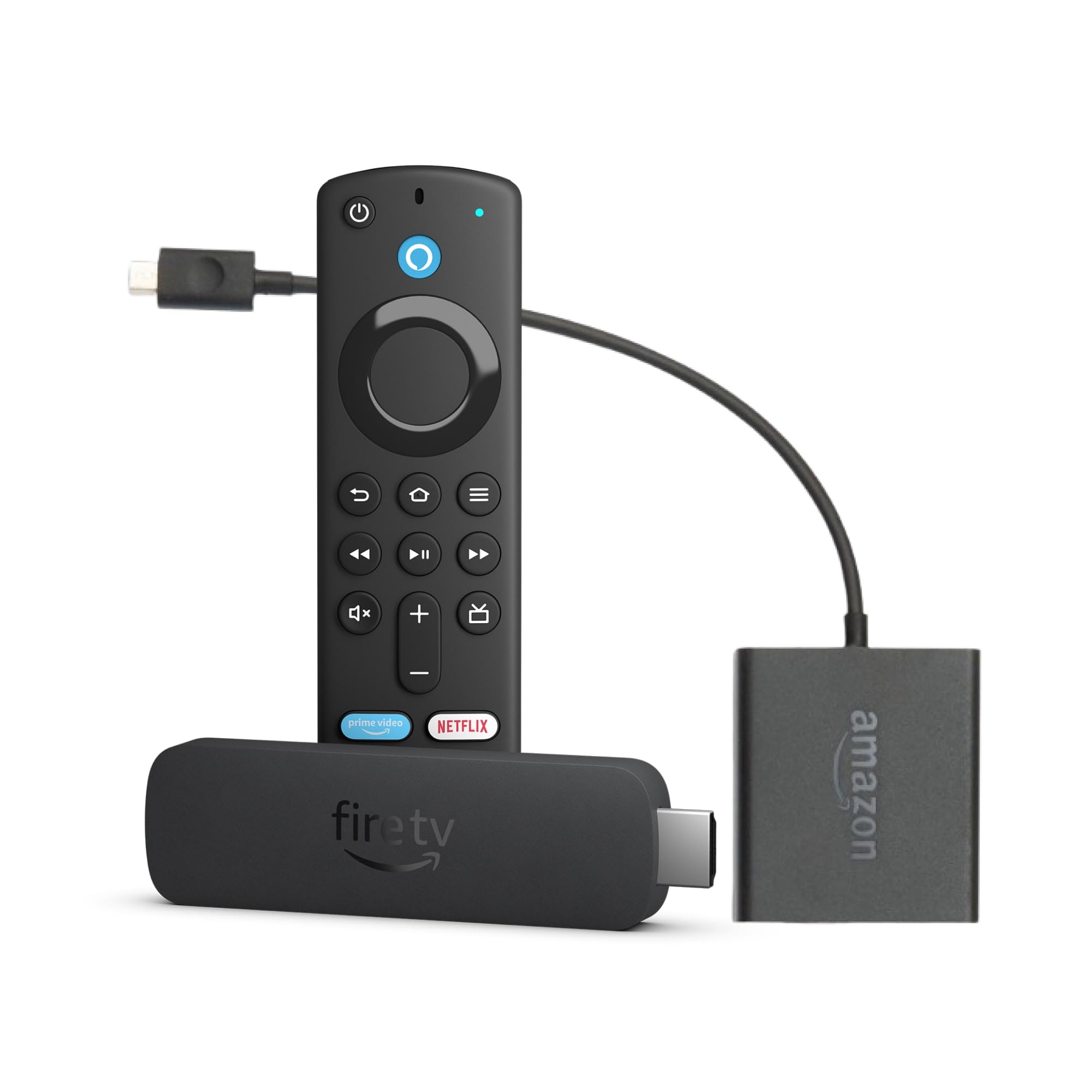 Amazon Fire TV Stick 4K Max (Newest gen) and Amazon Ethernet